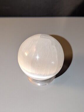 Selenite Crystal Sphere